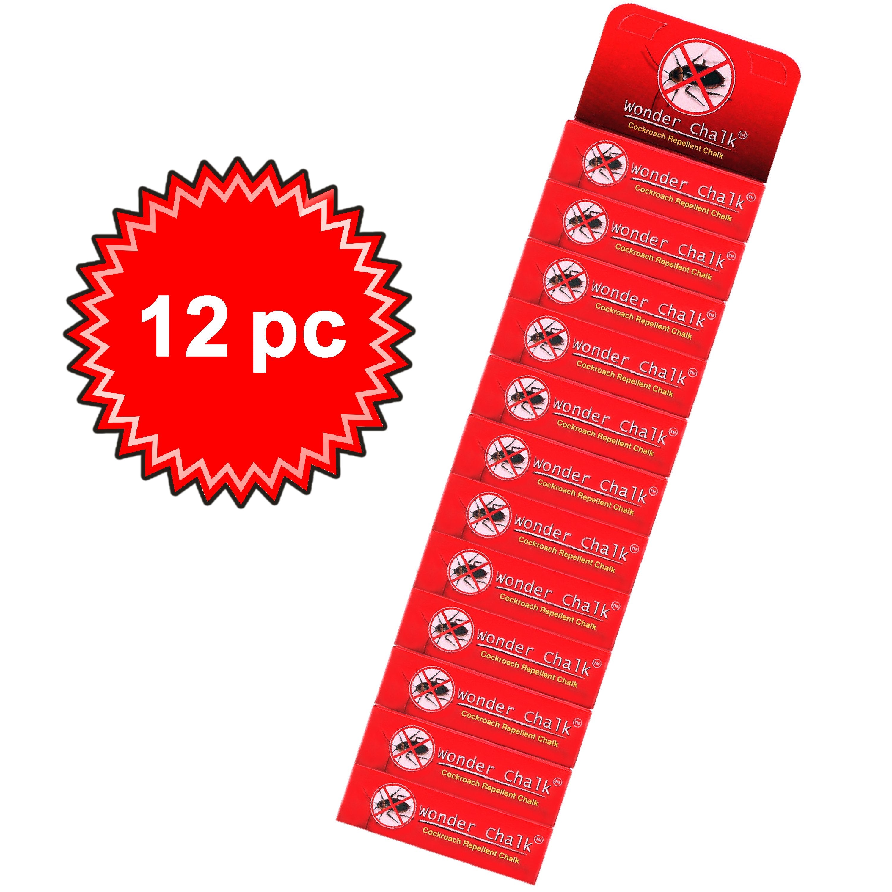 1315 Cockroaches Repellent Chalk Keep Cockroach Away (Pack of 12) - SkyShopy 1315 Cockroaches Repellent Chalk Keep Cockroach Away (Pack of 12) - SkyShopy